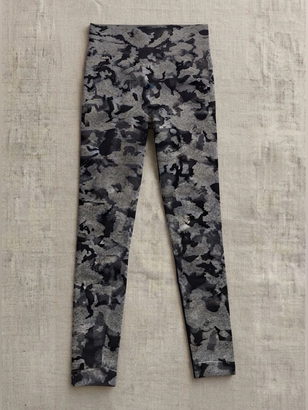 Black & Grey Camo Leggings